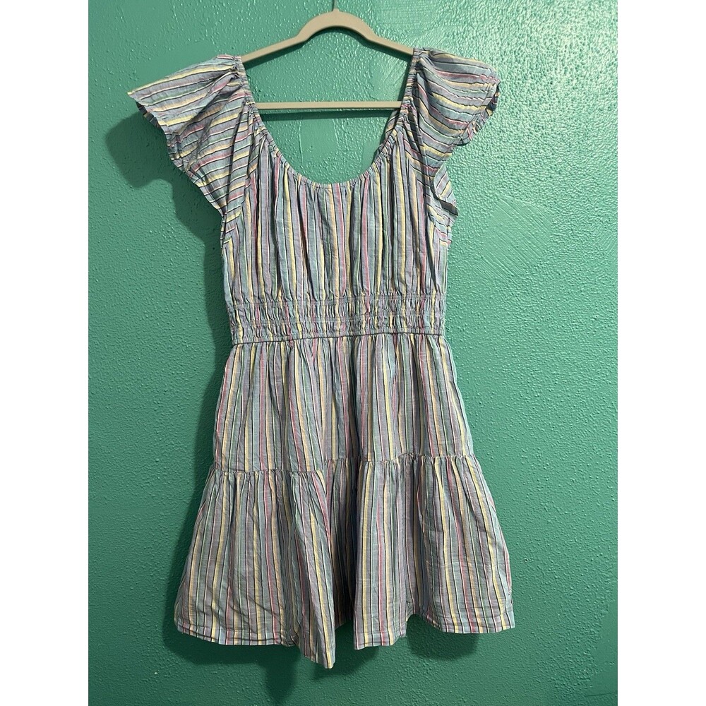 Gap Women's Summer Dress, Size  Xl– Multicolor Striped
